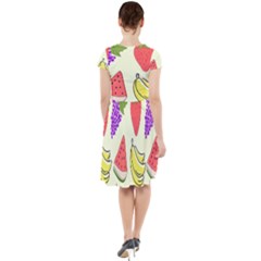 Cap Sleeve Midi Dress 