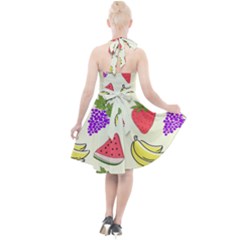Halter Party Swing Dress  