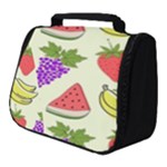 Fruits Pattern Background Food Full Print Travel Pouch (Small)