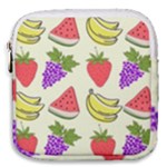 Fruits Pattern Background Food Mini Square Pouch