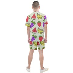 Men s Mesh T-Shirt and Shorts Set 