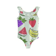 Kids  Frill Swimsuit 
