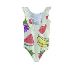 Kids  Frill Swimsuit 