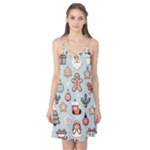 Christmas Cartoon Pattern Camis Nightgown 