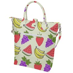 Buckle Top Tote Bag 
