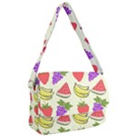 Fruits Pattern Background Food Courier Bag