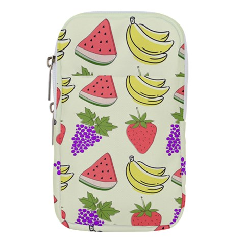 Fruits Pattern Background Food Waist Pouch (Small) from ArtsNow.com