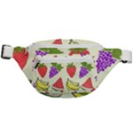 Fruits Pattern Background Food Fanny Pack