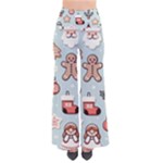 Christmas Cartoon Pattern So Vintage Palazzo Pants