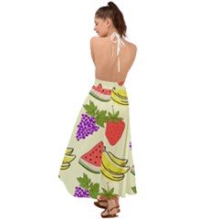Backless Maxi Beach Dress 