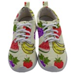 Fruits Pattern Background Food Mens Athletic Shoes
