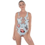 Christmas Cartoon Pattern Bring Sexy Back Swimsuit