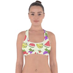 Cross Back Hipster Bikini Top  