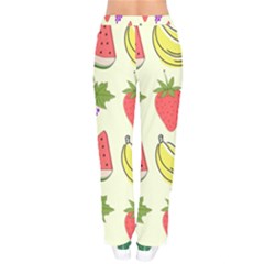 Women Velvet Drawstring Pants 