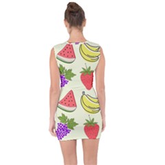 Lace Up Front Bodycon Dress 
