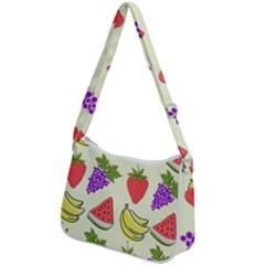 Zip Up Shoulder Bag 