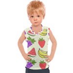 Fruits Pattern Background Food Kids  Sport Tank Top