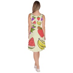 Knee Length Skater Dress With Pockets 