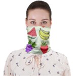 Fruits Pattern Background Food Face Covering Bandana (Adult)