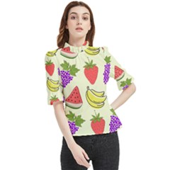 Frill Neck Blouse 