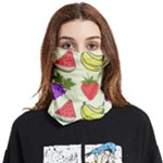Fruits Pattern Background Food Face Covering Bandana (Two Sides)
