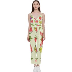 V-Neck Camisole Jumpsuit 