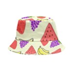 Fruits Pattern Background Food Inside Out Bucket Hat