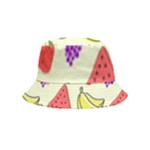 Fruits Pattern Background Food Inside Out Bucket Hat (Kids)