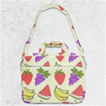 Fruits Pattern Background Food MacBook Pro 13  Shoulder Laptop Bag 