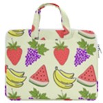 Fruits Pattern Background Food MacBook Pro 16  Double Pocket Laptop Bag 