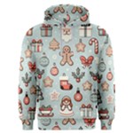 Christmas Cartoon Pattern Men s Overhead Hoodie