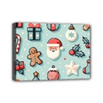 Christmas Decoration Angel Mini Canvas 7  x 5  (Stretched)