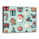 Christmas Decoration Angel Canvas 16  x 12  (Stretched)