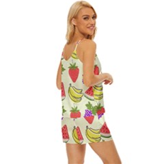 V-Neck Satin Pajamas Set 