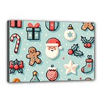 Christmas Decoration Angel Canvas 18  x 12  (Stretched)