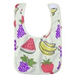 Fruits Pattern Background Food Baby Bib