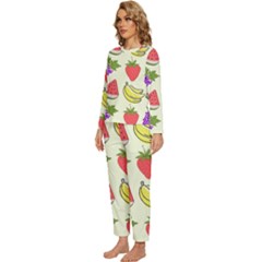 Womens  Long Sleeve Lightweight Pajamas Set 