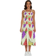 Sleeveless Shoulder Straps Boho Dress 