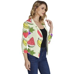 Women s Casual 3/4 Sleeve Spring Jacket 