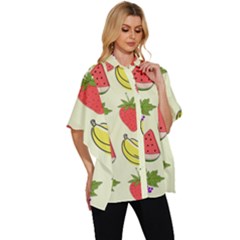 Women s Batwing Button Up Shirt 