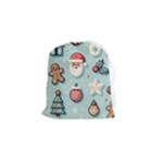 Christmas Decoration Angel Drawstring Pouch (Small)