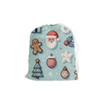 Christmas Decoration Angel Drawstring Pouch (Medium)