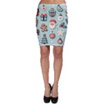 Christmas Decoration Angel Bodycon Skirt