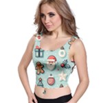 Christmas Decoration Angel Crop Top