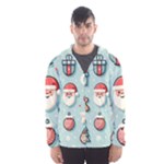 Christmas Decoration Angel Men s Hooded Windbreaker
