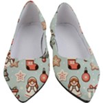 Christmas Cartoon Pattern Women s Block Heels 