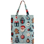 Christmas Decoration Angel Zipper Classic Tote Bag