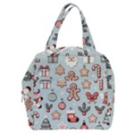 Christmas Cartoon Pattern Boxy Hand Bag