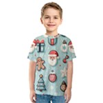 Christmas Decoration Angel Kids  Sport Mesh T-Shirt