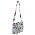 Christmas Decoration Angel Shoulder Bag with Back Zipper